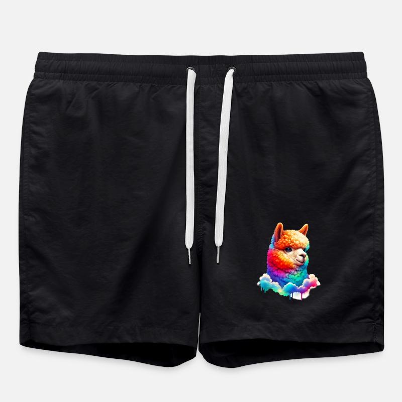 Alpaga - Short de bain - noir