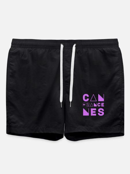 CANNES, FRANKREICH - Badeshorts - Schwarz