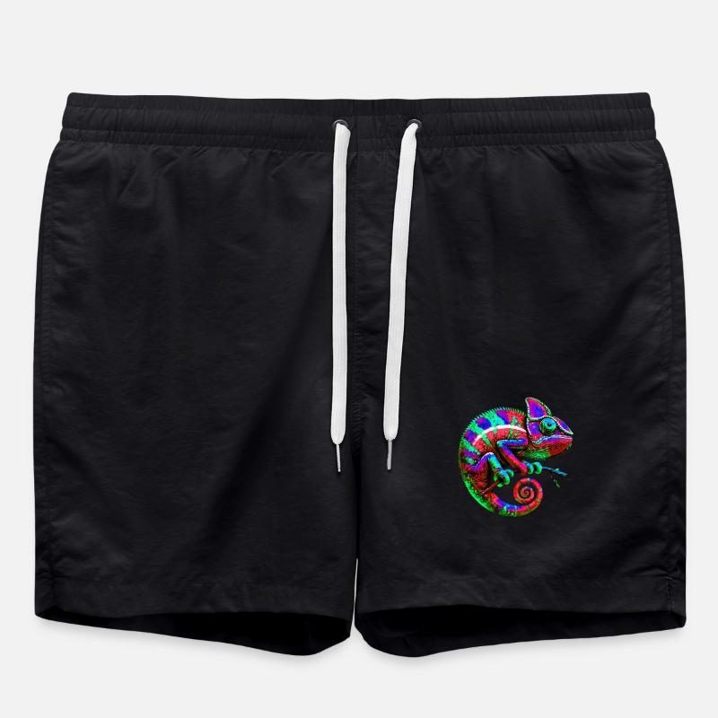 Chameleon - Swim Trunks - black