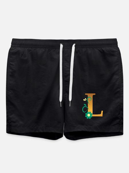 L - Swim Trunks - black