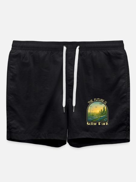 Solar_Punk2 - Short de bain - noir