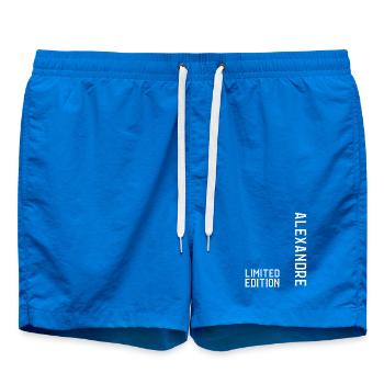 Alexandre Funny Gift T-Shirt First Name Alexandre - Short de bain - cobalt blue - Devant