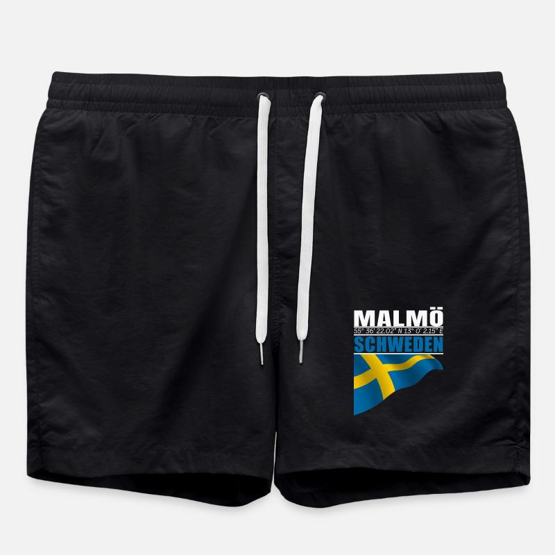 Malmö - Badeshorts - Schwarz