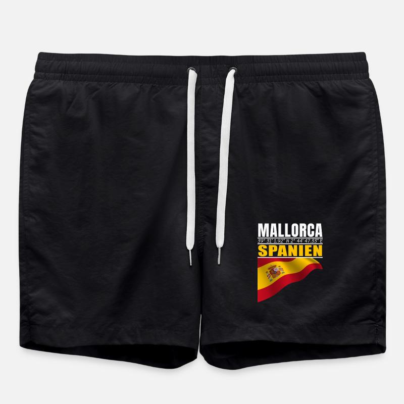 Mallorca - Badeshorts - Schwarz