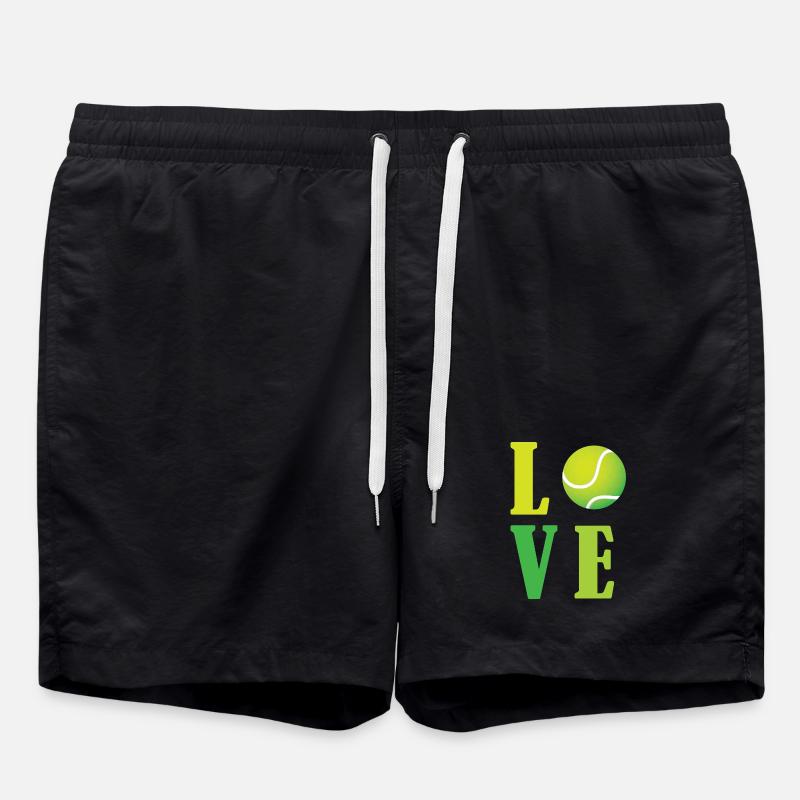 J’adore le tennis - Short de bain - noir