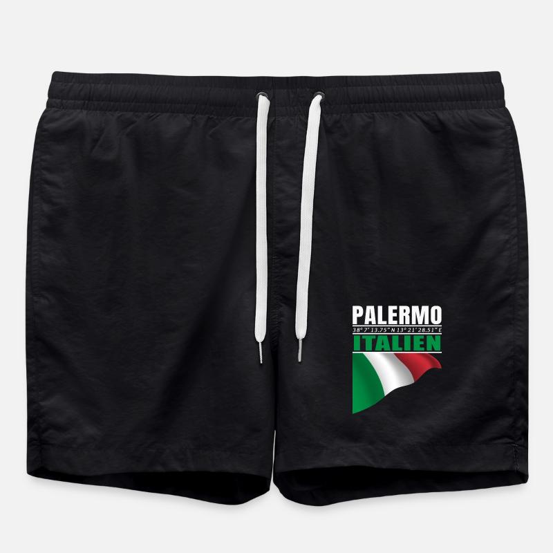 Palermo - Badeshorts - Schwarz