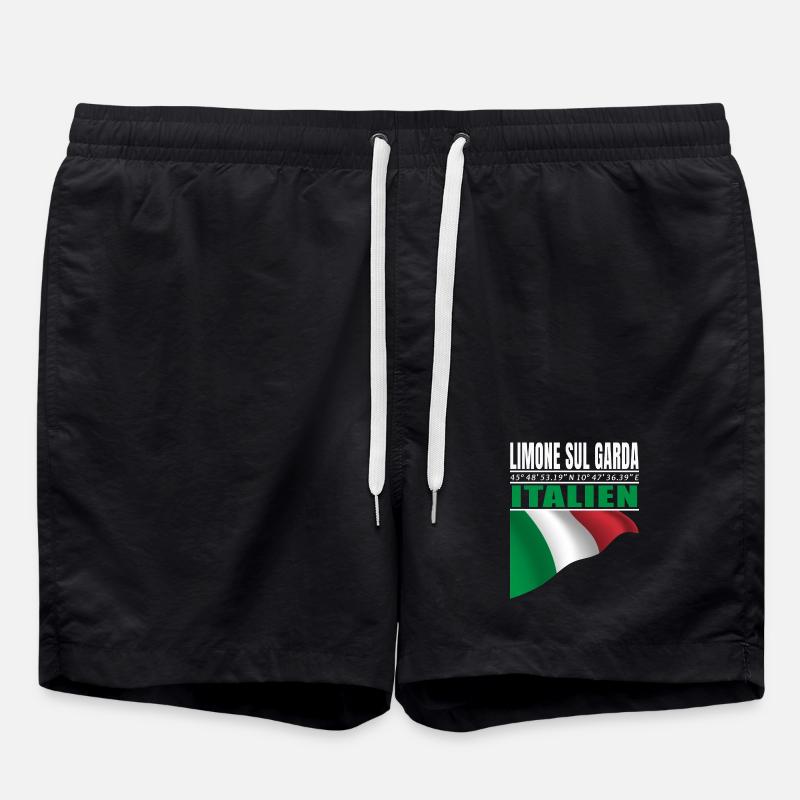 Limone sul Garda - Short de bain - noir