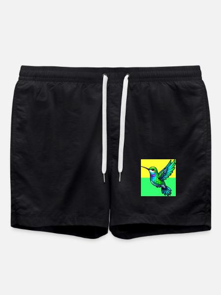 hummingbird - Swim Trunks - black