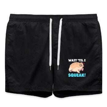 Grenouille de la pluie du désert Frosch - Short de bain - noir - Devant - AI Model Male 185 light (185cm)