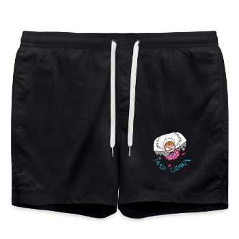 MADLENKA - DS - Badeshorts - Schwarz - Vorne - AI Model Male 185 light (185cm)