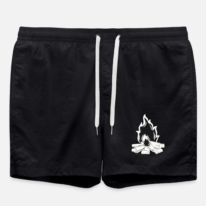 Campfire - Swim Trunks - black