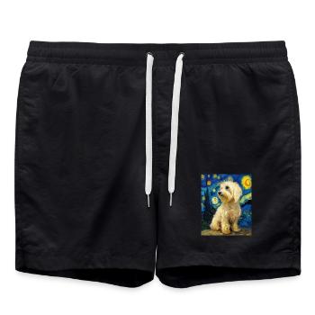 Havanais - Short de bain - noir - Devant - AI Model Male 185 light (185cm)
