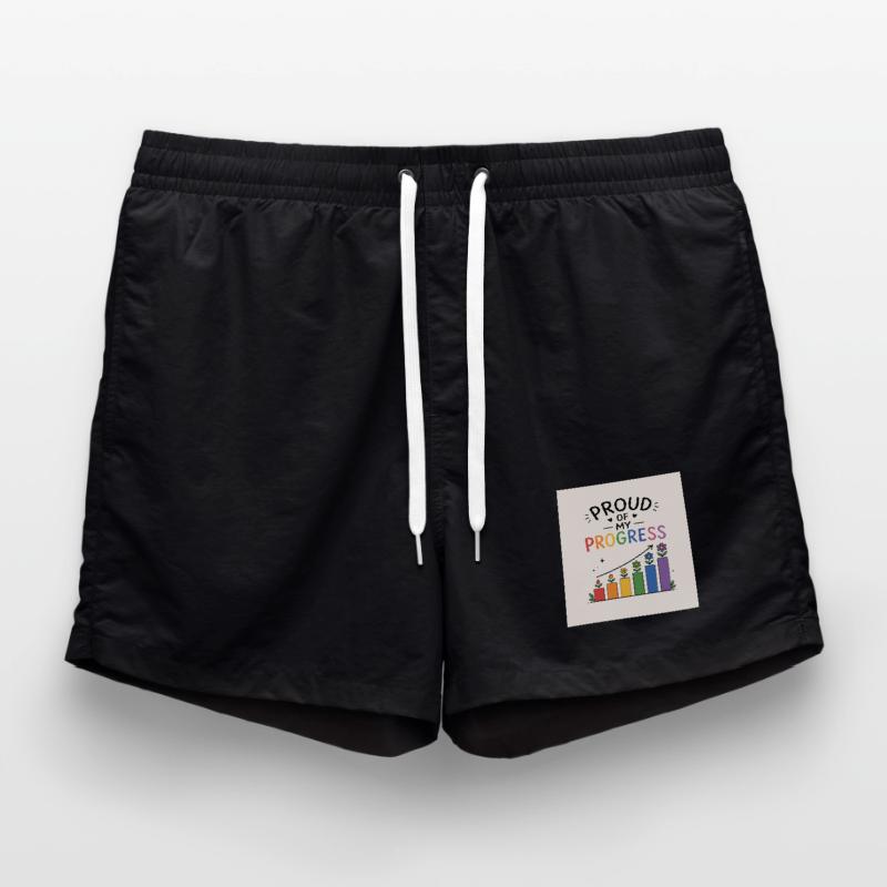 Fier de mes progrès Short de bain