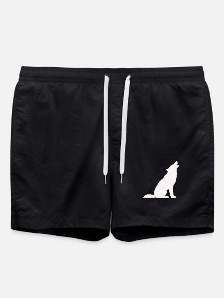 Loup- - Short de bain - noir