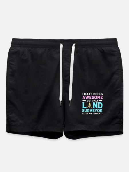 Surveyor - Swim Trunks - black