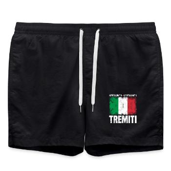 Tremiti Coordinates - Swim Trunks - black - Front - AI Model Male 185 light (185cm)