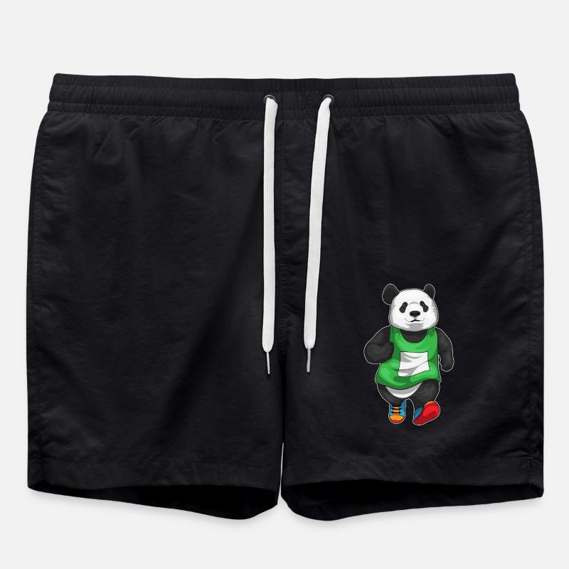 Panda Jogger Jogging Sport - Short de bain - noir