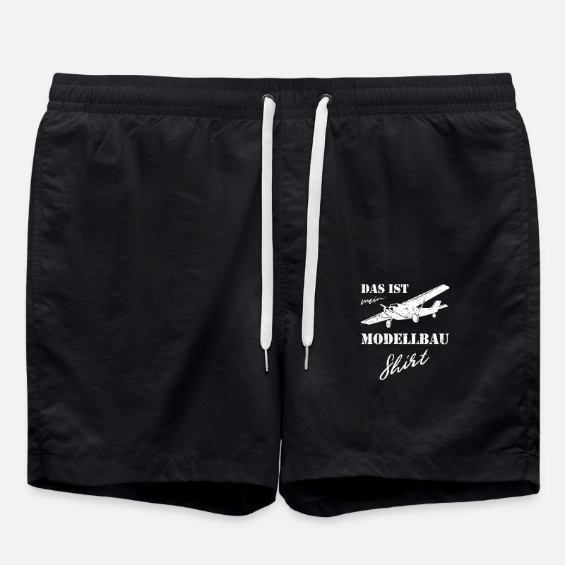 Modellbau - Badeshorts - Schwarz