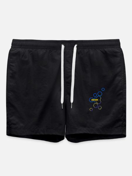 Name: Derek - Swim Trunks - black