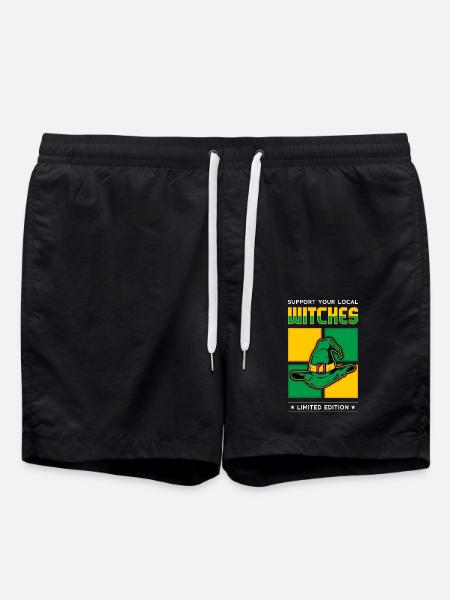Witches - Swim Trunks - black