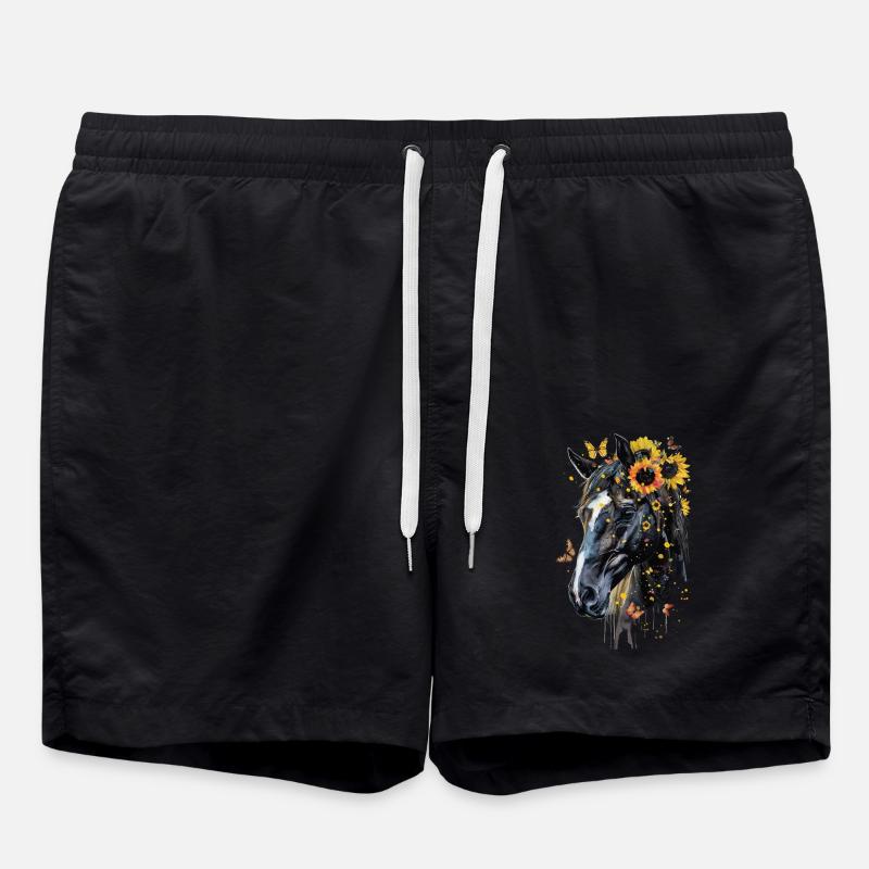 Vollblut - Badeshorts - Schwarz