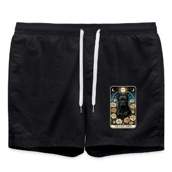 Cane Corso - Badeshorts - Schwarz - Vorne - AI Model Male 185 light (185cm)