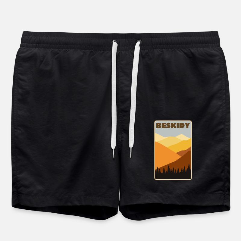 Beskides Pologne - Short de bain - noir