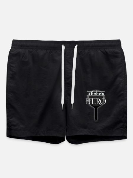 Kitchen Hero - Swim Trunks - black