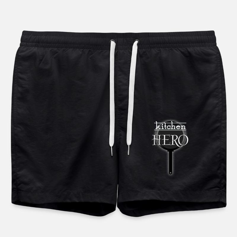 Kitchen Hero - Swim Trunks - black