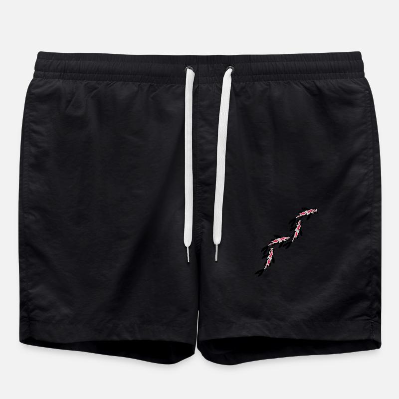 Beaucoup de poissons Koi Nishikigoi - Short de bain - noir