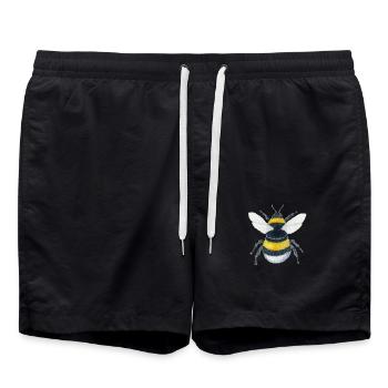 Bourdon Brumbasse - Short de bain - noir - Devant - AI Model Male 185 light (185cm)