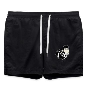 Wolly Sheepling Skeleton Gaming - Swim Trunks - black - Front - AI Model Male 185 light (185cm)