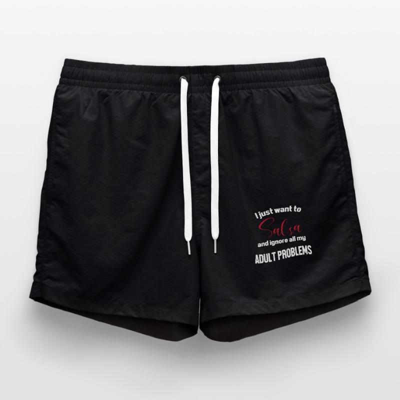 Salsa Dancer Dancer Swim Trunks
