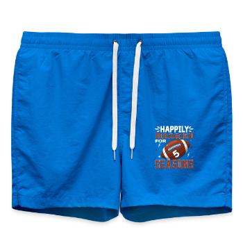 Glücklich verheiratet seit 5 Saisons - Badeshorts - Cobalt blue - Vorne