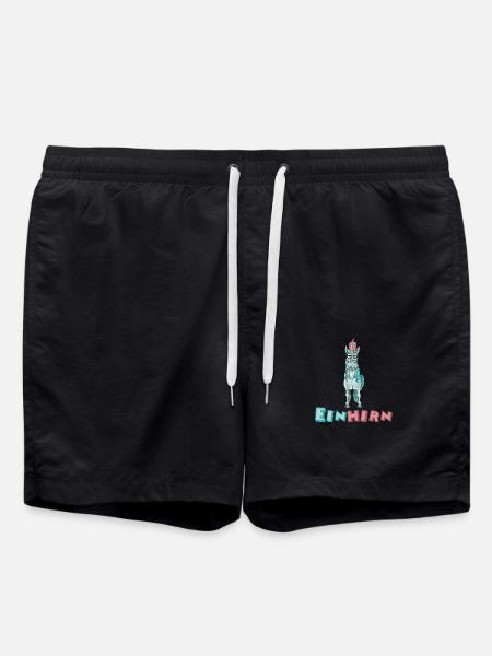 einhirn - Badeshorts - Schwarz