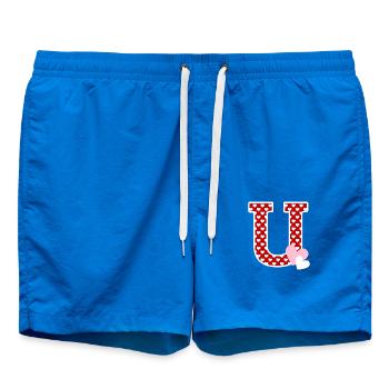 Letter to the heart - Swim Trunks - cobalt blue - Front