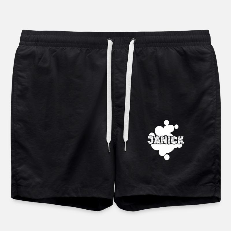 Janick as Janick - Swim Trunks - black