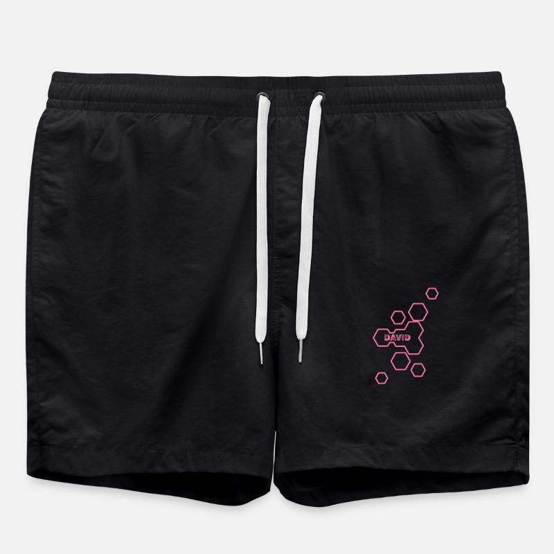 Gift for David - Swim Trunks - black