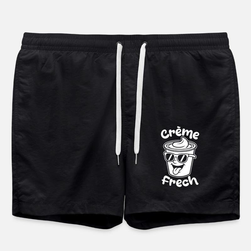 Crème Frech - Badeshorts - Schwarz