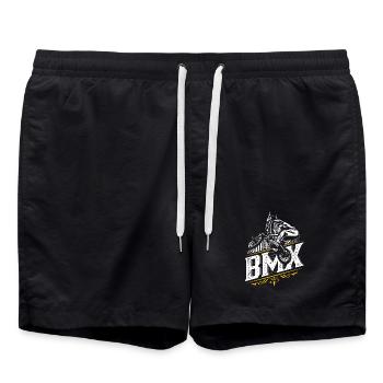 Vélo BMX | Vélo BMX | Pilote BMX | Skyline - Short de bain - noir - Devant - AI Model Male 185 light (185cm)
