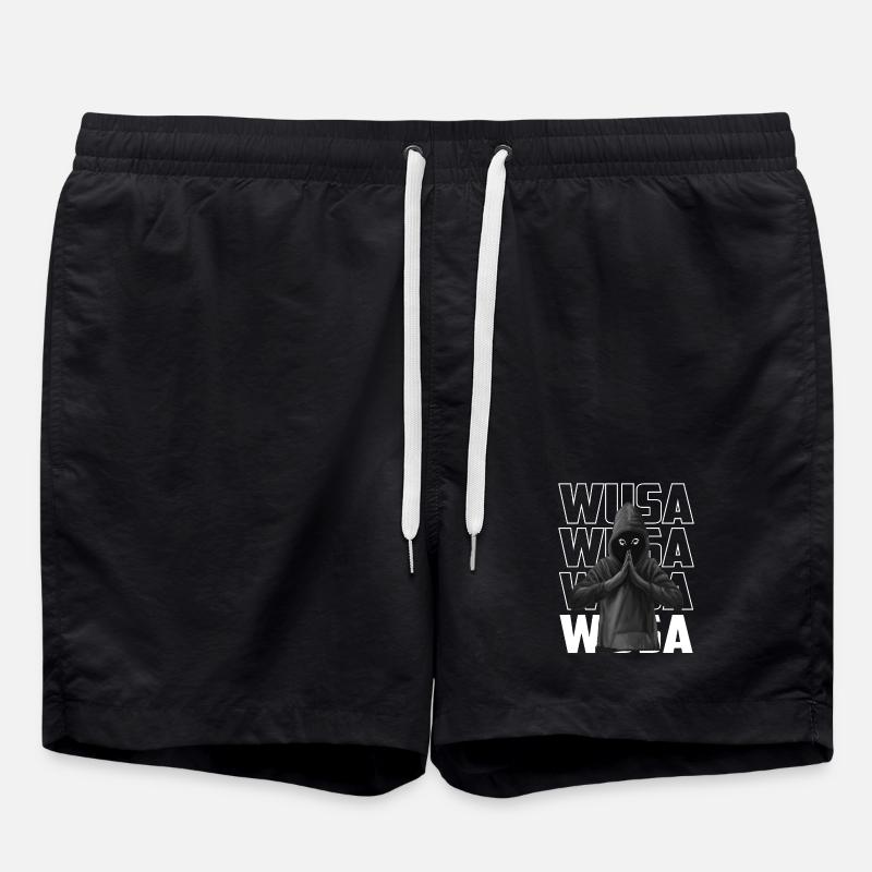 Méditation Wusa - Short de bain - noir