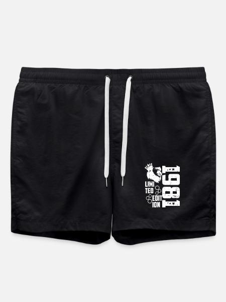 1981 Born Édition Limitée - Short de bain - noir