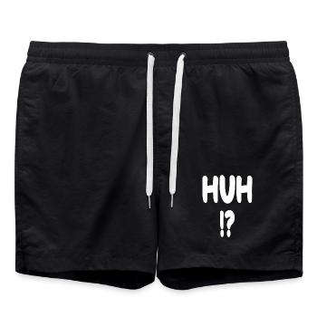 Hein!? Chroniques - Short de bain - noir - Devant - AI Model Male 185 light (185cm)