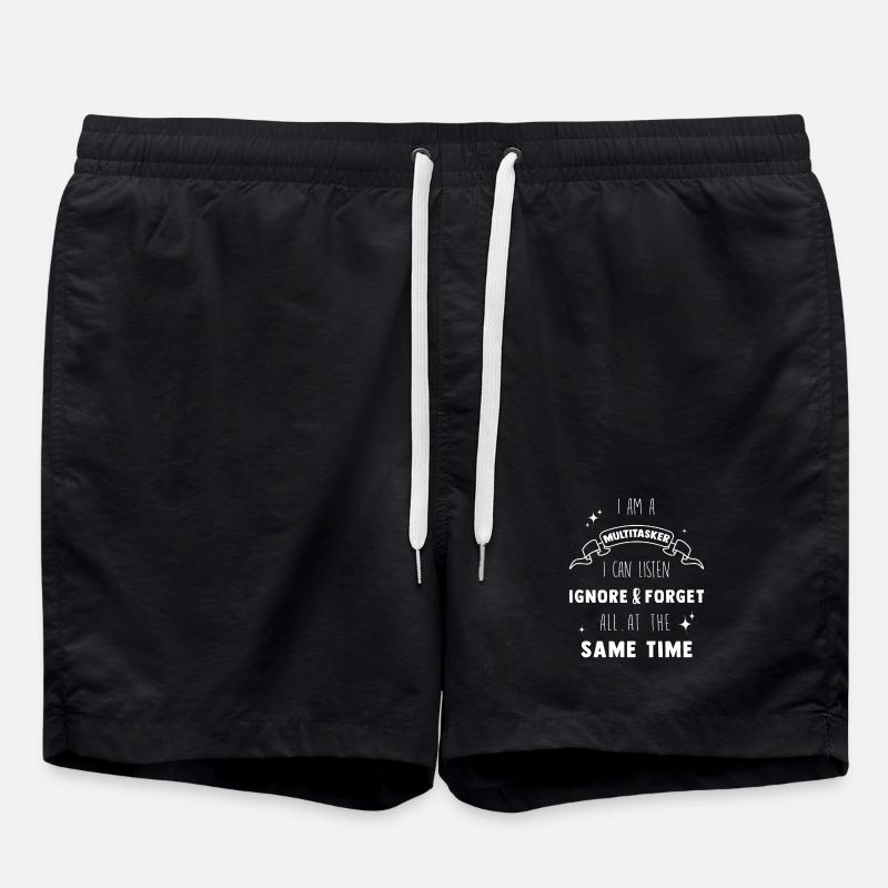 Multitasker - Badeshorts - Schwarz