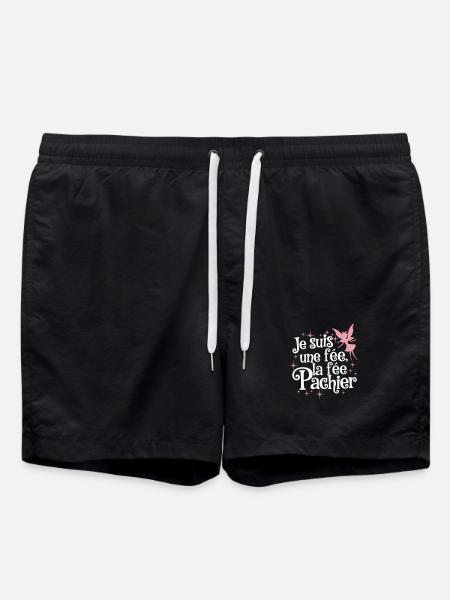 Ich bin eine Fee, die Fee Pachier - Badeshorts - Schwarz