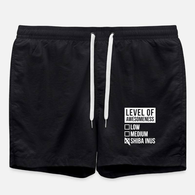 shiba inu - Short de bain - noir