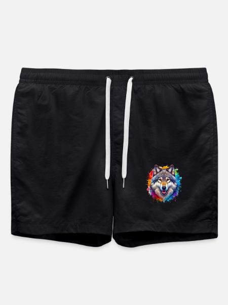 Loup - Short de bain - noir