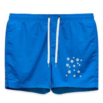 Motif floral dans un style simple - Short de bain - cobalt blue - Devant