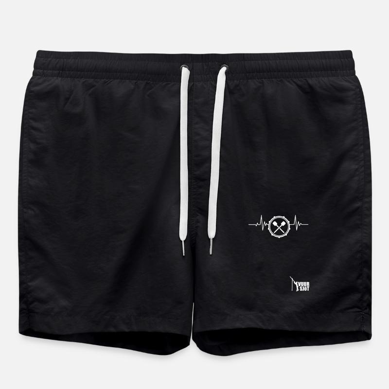 grote_trom - Badeshorts - Schwarz