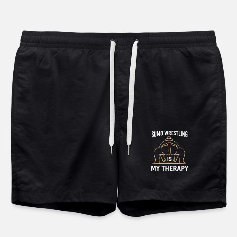 sumo - Swim Trunks - black